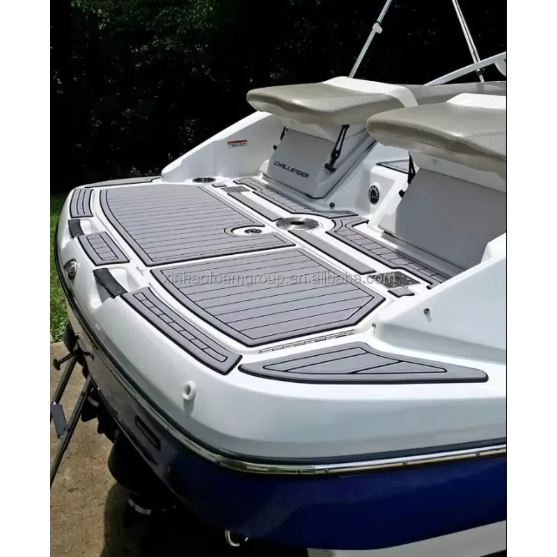 STLL Custom Sea Deck Boat Floor Mat Eva Foam Mat Non-slip Self-adhesive Teak Deck Mat for Yacht RV  Cooler Kayak Jet Ski Accesso