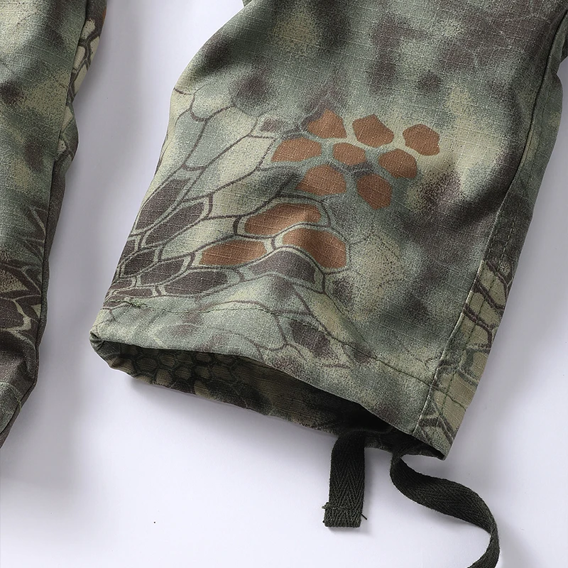 Männer Kampf Hosen Mit Knie Pads Taktische Cargo Sport Hosen Camouflage Multicam Trekking Jagd Kleidung (Nicht gürtel)