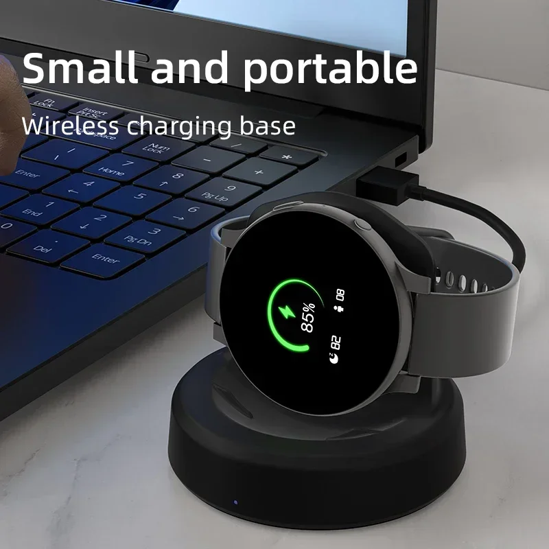 Watch Wireless Charger For Samsung Galaxy Watch 3 4 5 6 7 8 Pro Active 2 Portable USB Type C PD Cable Fast Charging Dock Station image 4