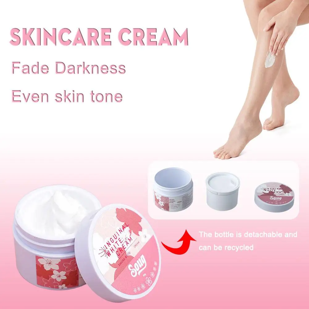 Body Inguinal Whitening Cream Skin Body Moisturizing Brightening Moisturizing Lotion Fade Darkness Cream For Smooth Tender H8d3