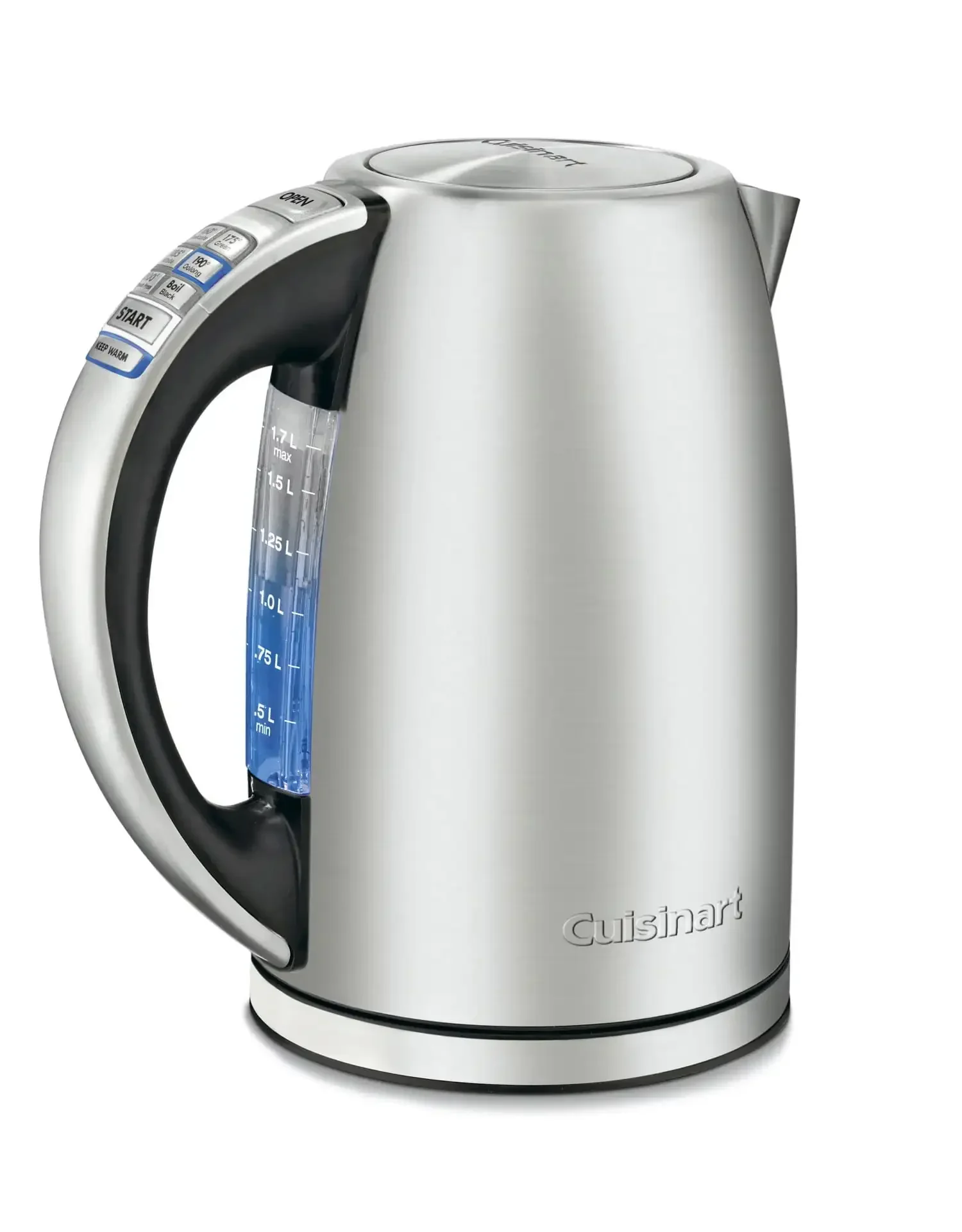 Cuisinart-teaケトルperfecttemp、ティーケトル®コードレス電気ケトル、cpk-17p1wm