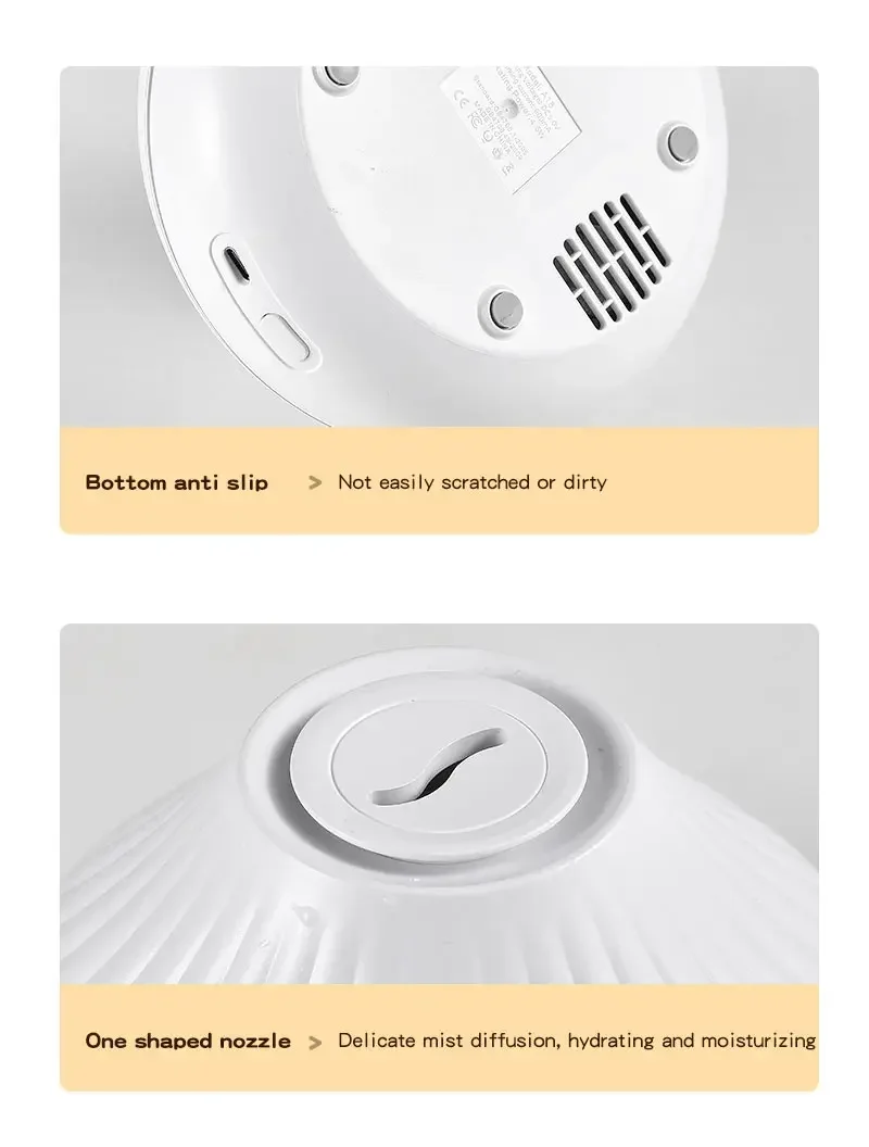 在庫あり 160ml 火山炎加湿器 LEDカラーフレーム効果 超音波火山型電気オイルアロマディフューザー 家庭用 オフィス用