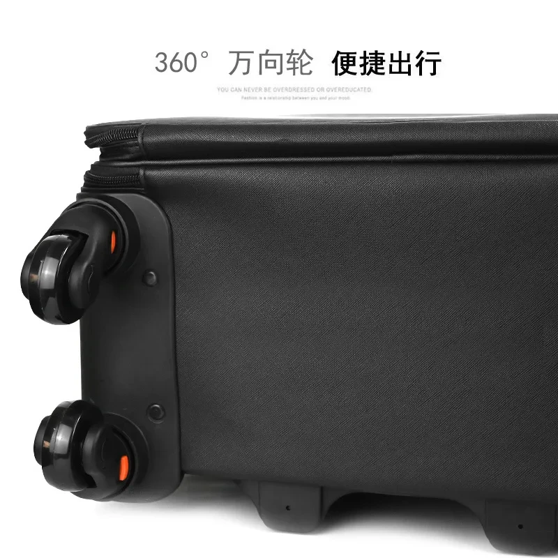 2-in-1-Make-up-Reiseetui mit abnehmbaren Rädern, Kosmetik-Zug-Organizer mit anhebbaren Tabletts, Bürstentasche, Haar-/Nagelwerkzeug-Aufbewahrung