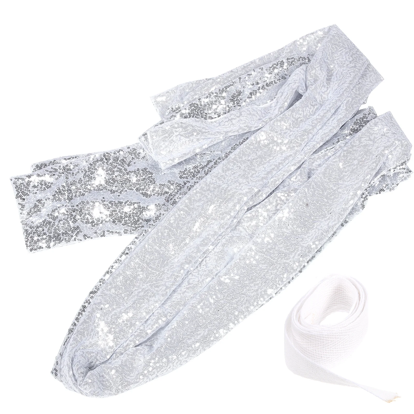 

Sequin Backdrop Curtain Silver Glitter For Party Wedding Birthday Graduation Baby Shower Photo Booth Decor