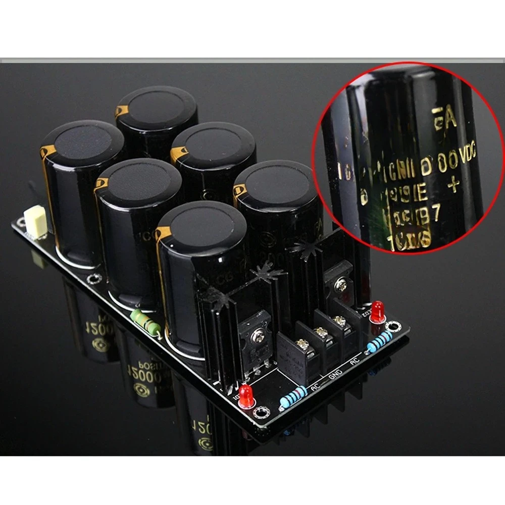 Adapted for Hitachi 6*12000UF 63V Solder Type Schottky Rectifier Filter Power Supply Board