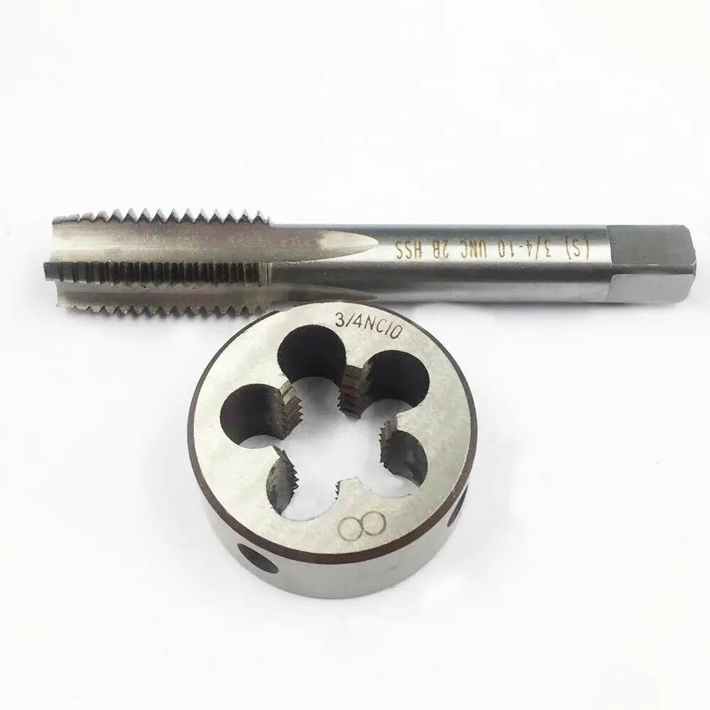 3/4 "-10, Hss Tappen Set, Unf Machine Draad Tap En Unf Ronde Draad Sterven