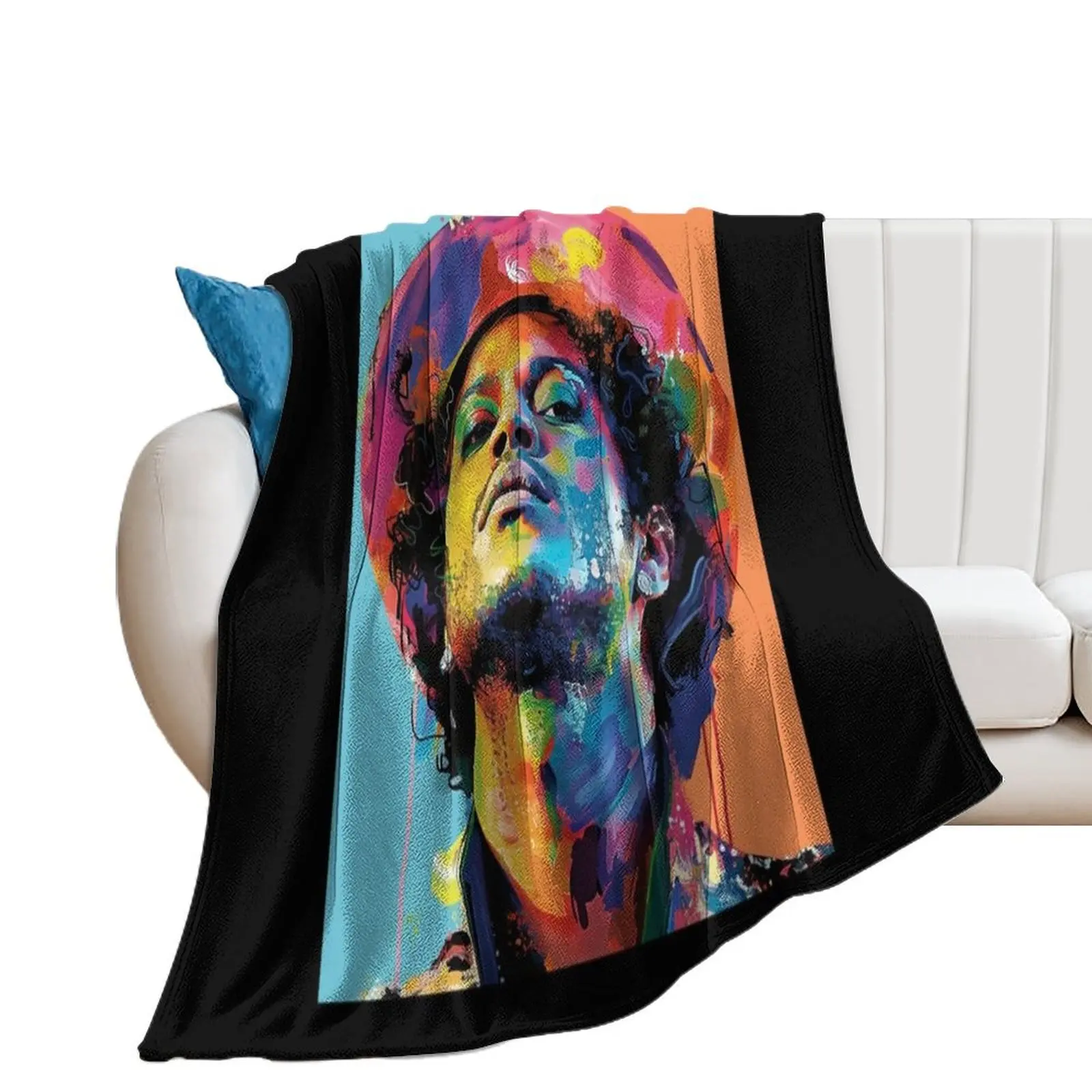 [New] Bruno Mars Special L Throw Blanket Soft Beds Sofa Throw Luxury Designer Decoratives Blankets