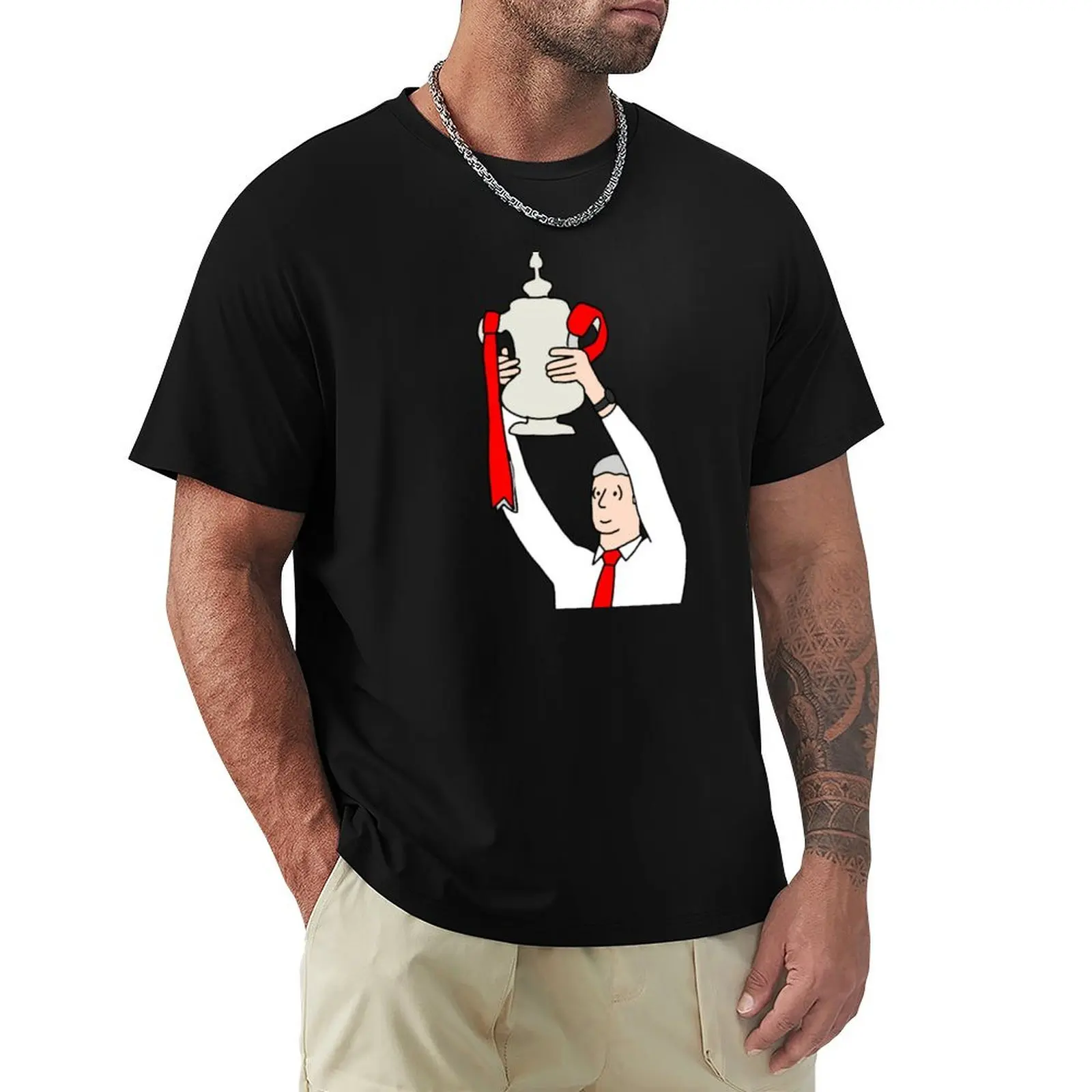 Camiseta Wenger FA Cup 2017 para trabalho, respirável