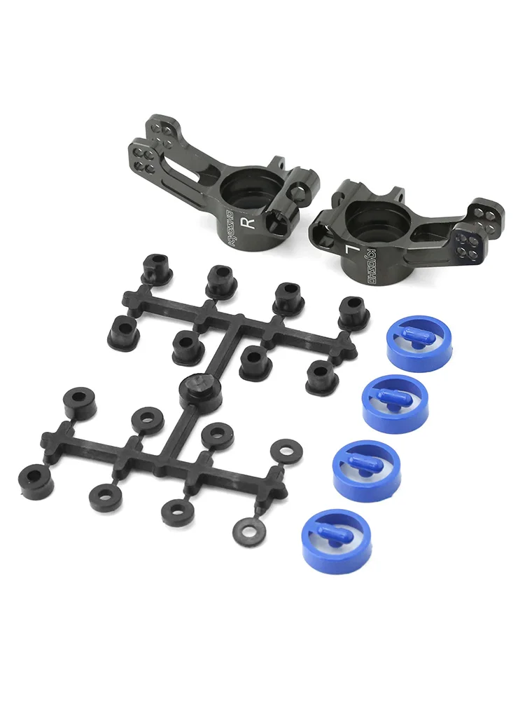 Portador de buje trasero de Metal, piezas de mejora IFW608 para Kyosho MP10 1/8 escala RC, accesorios para coche, 2 uds.