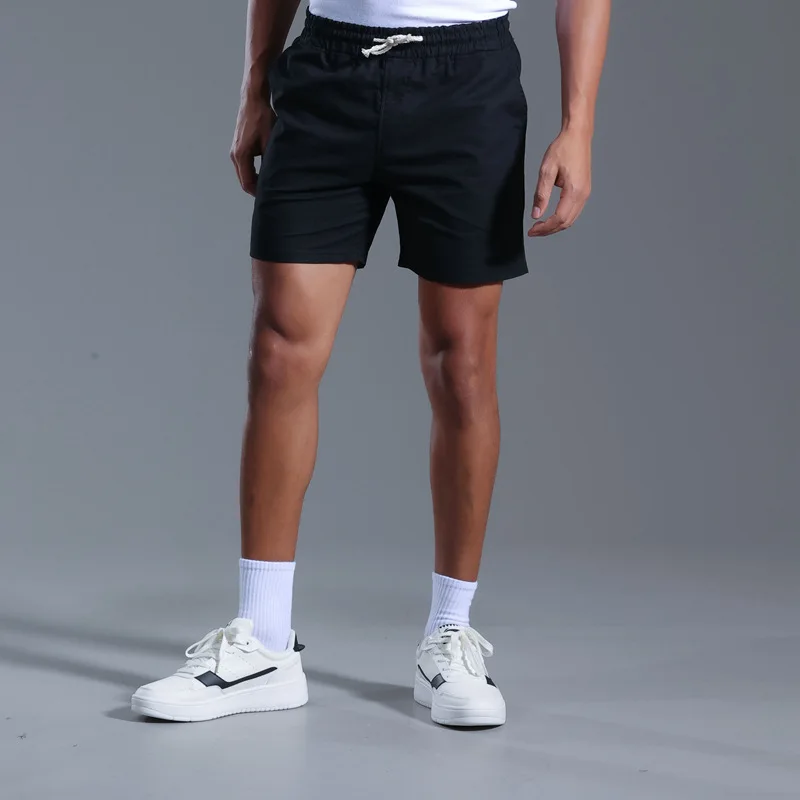 Spring Summer Linen Shorts for Men Breathable Sport Gym Shorts Casual Basketball  Training Running  Neutral Loose Shorts