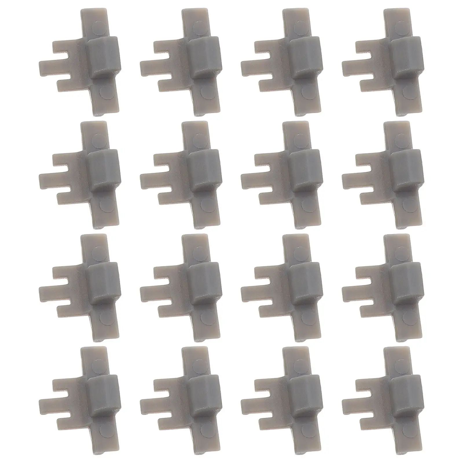 

50pcs Cabinet Hinge Restrictor Clip Soft Close Cabinet Angle Limiter Plastic Door Restriction Hinge Fittings Easy Install