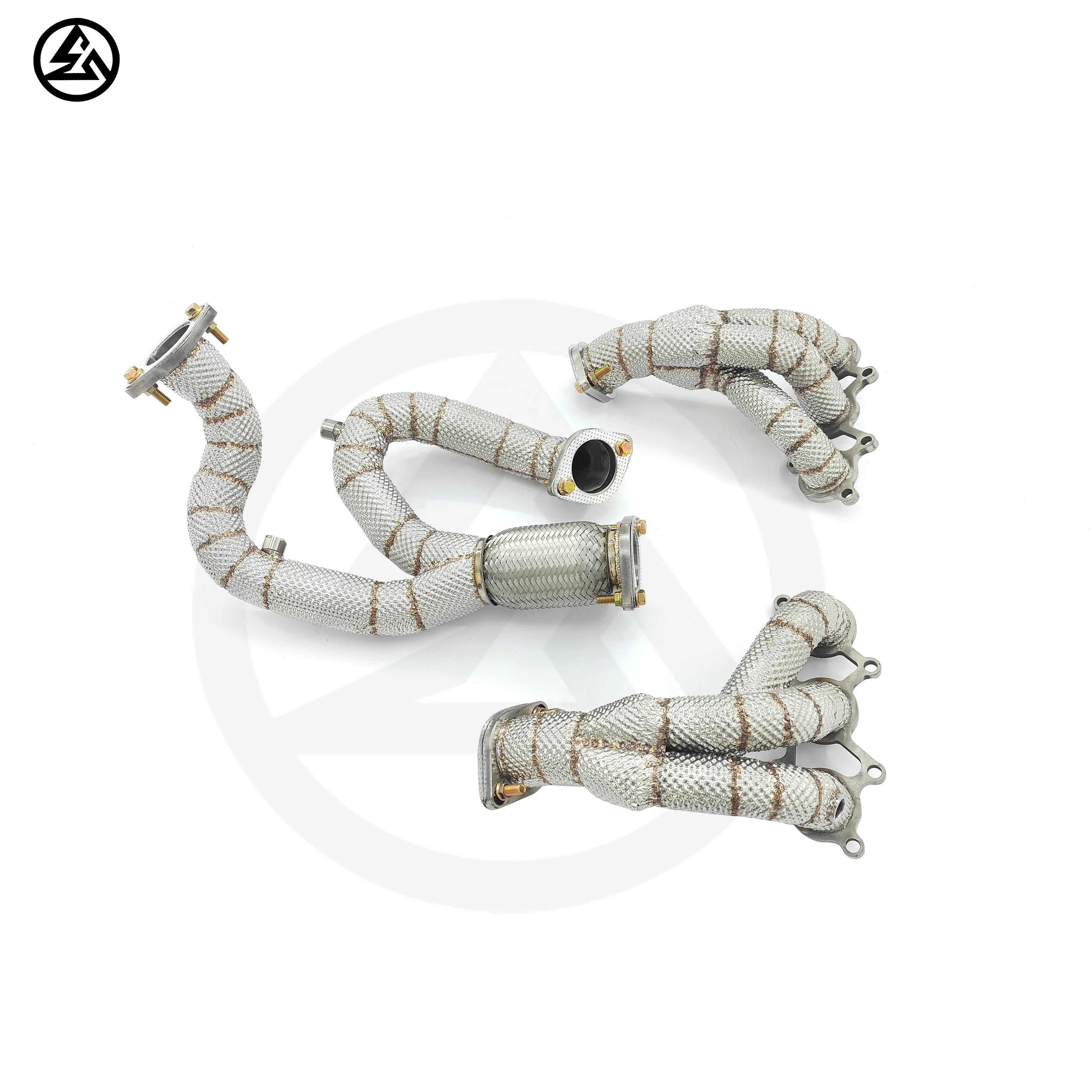 CSZ SS304 Tuning Performance Manifolds for Lotus Evora S 3.5L Headers Exhaust System Y Pipe
