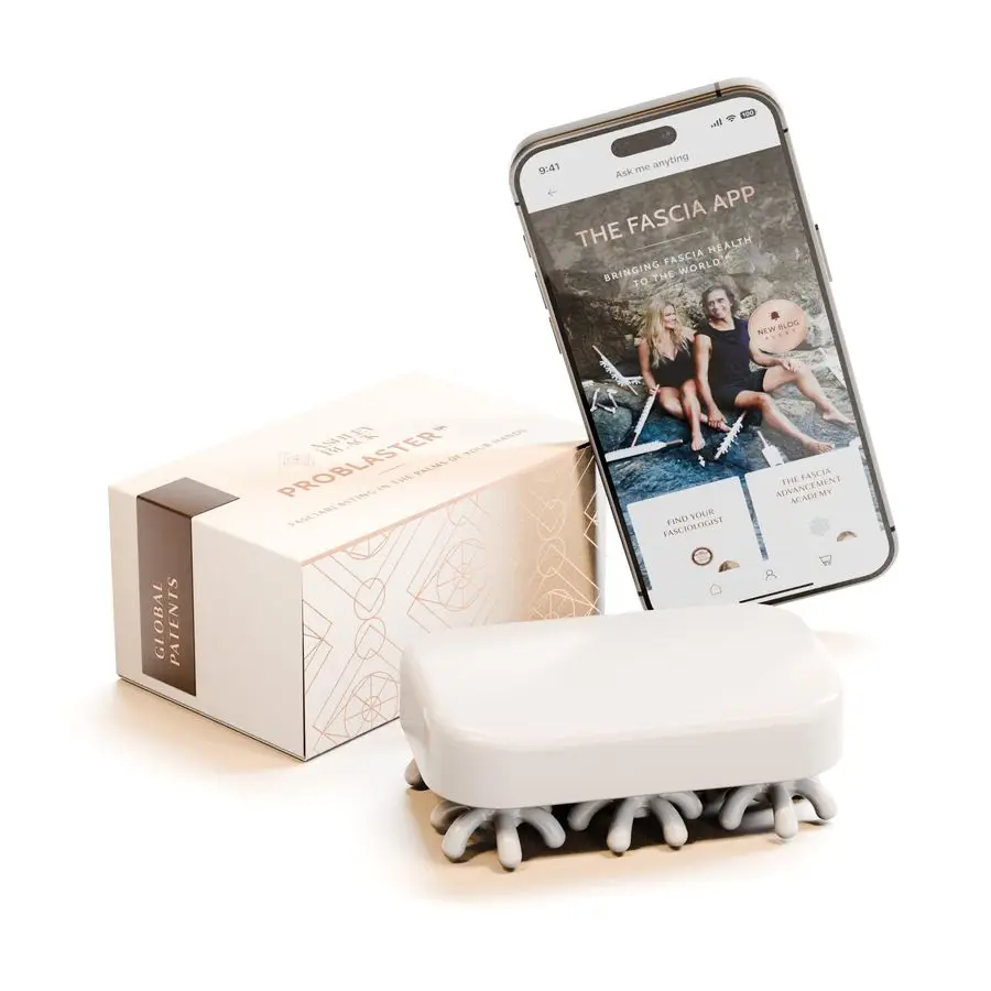 

The ProBlaster Handheld by Ashley Black. Scientifcally Proven MyoFascial Tools. Gentle Massage with Effective Results. Releive F