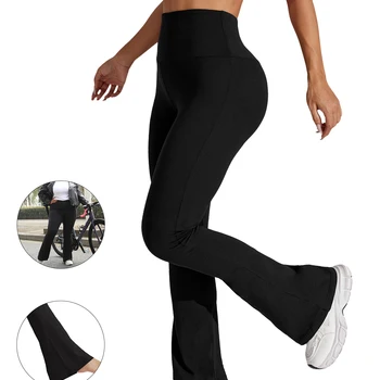 Pantalon évasé taille haute Su...