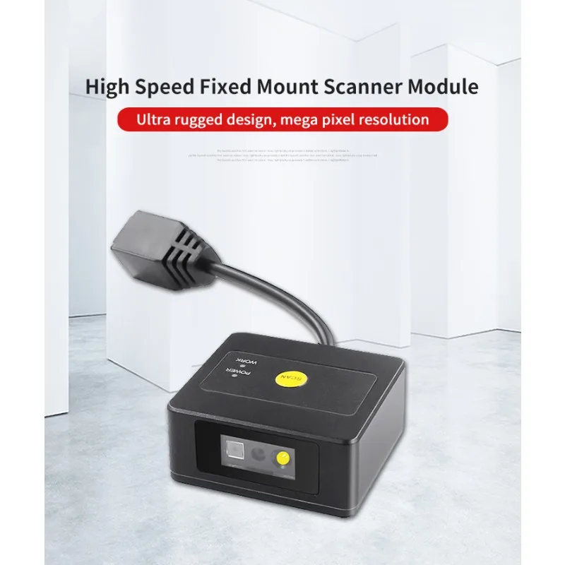 

USB Embedded QR Code Fixed Industrial Installation Bar Code Scanner Module Self-Service Machine Production Iine Code Reader