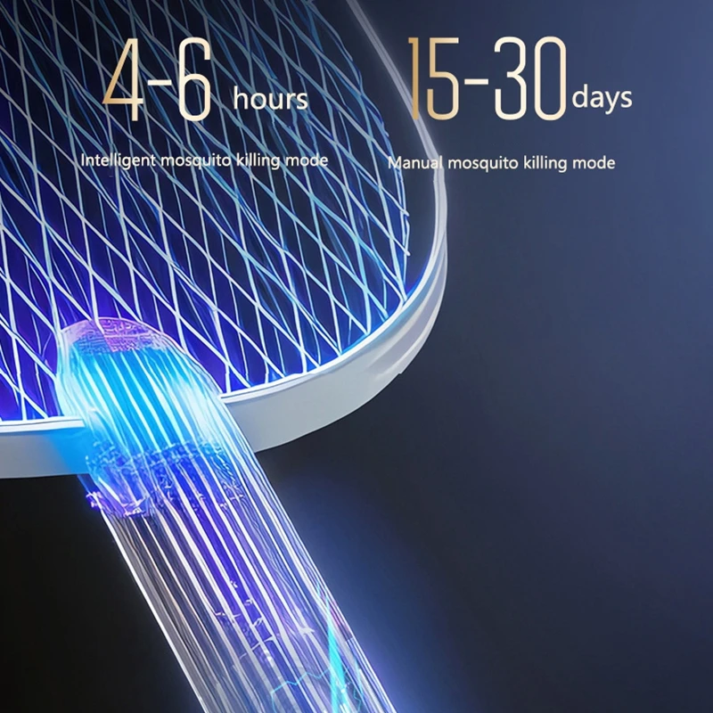 4-in-1 قاتل الماموس الكهربائي القابل للطي USB قابلة للشحن علة صاعق مع ضوء الأشعة فوق البنفسجية جدار جبل المحمولة للداخلية في الهواء الطلق