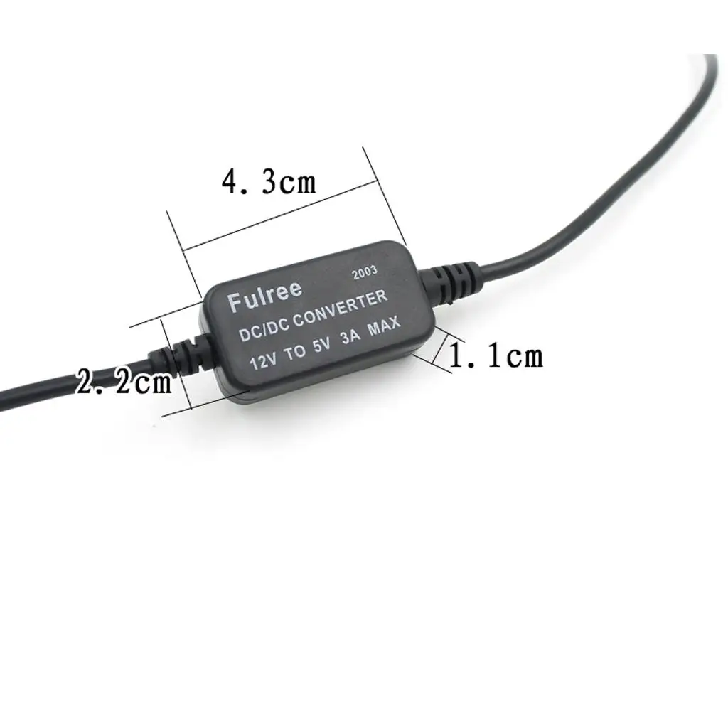 DC-DC Car Charger Synchronous Rectification USB Power Supply Waterproof Converter for Mobile Charging in Cars