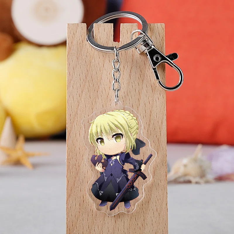 fate/stay night keychains chaveiros брелки наа ключі