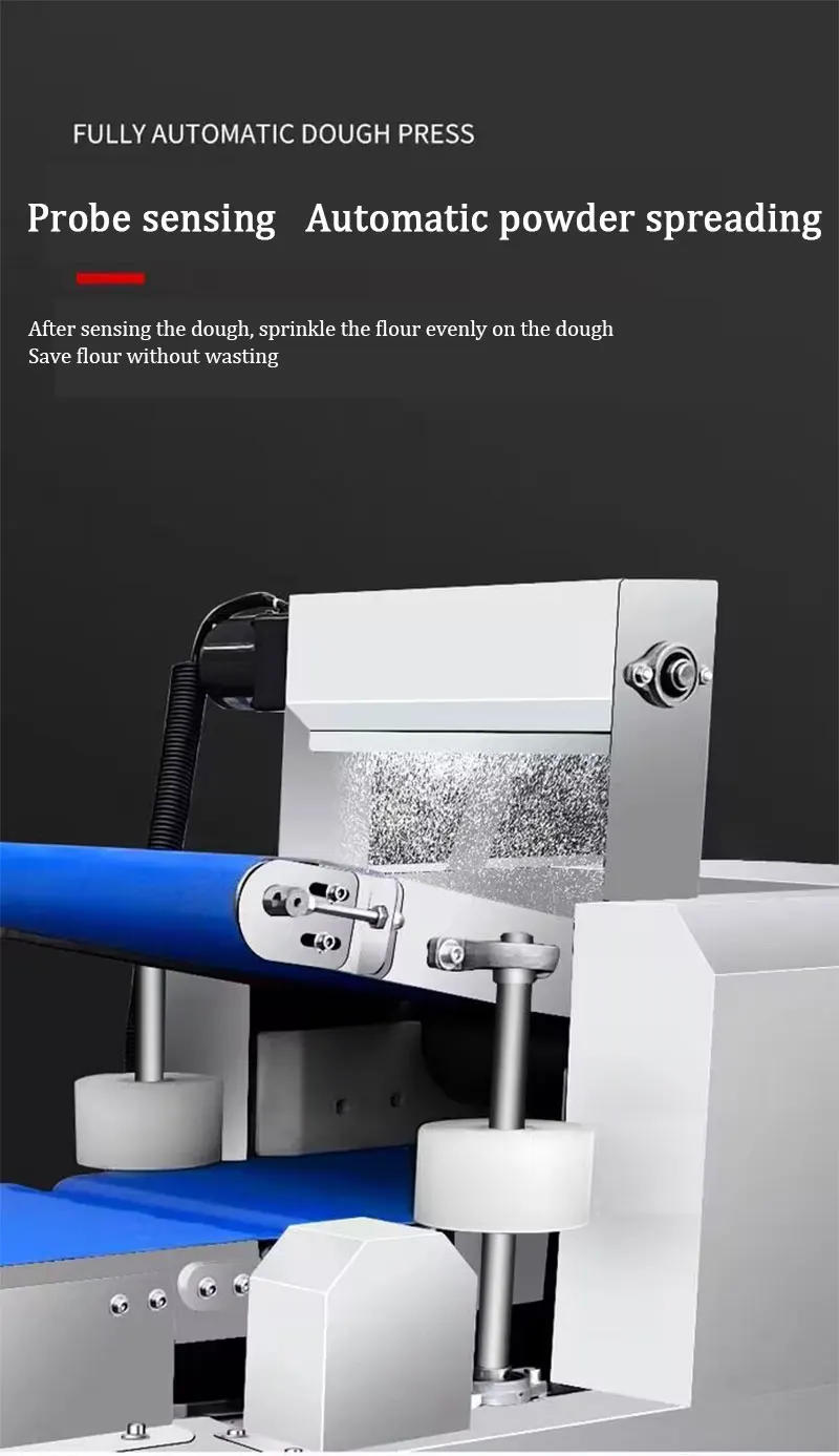 Industrial Dough Roller Sheeter Electric Dough Kneading Machine