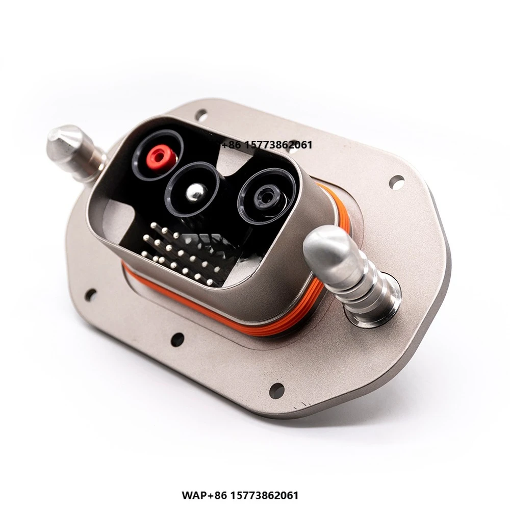 

Trunk Swapping Battery Connector IP67 High Voltage 750V / 250A Vehicle and Battery Side for 35mm2 - 70mm2 Cable