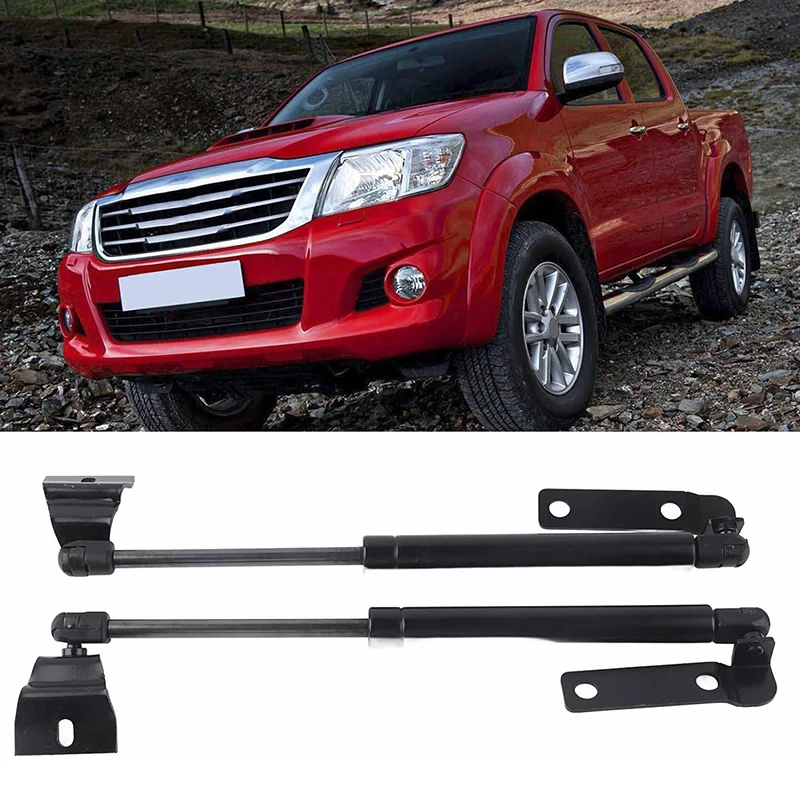 

Hood Bonnet Damper Gas Spring Struts Lift Support For Toyota Hilux Fortuner 2005 - 2014 Front Rod Shock 2009 2010 2011 2012 2013