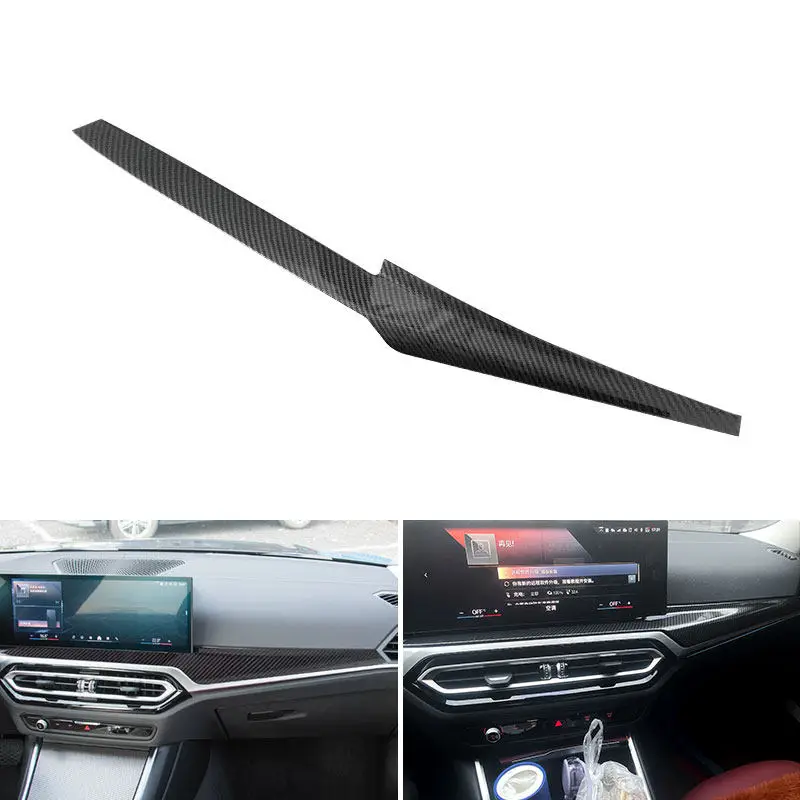

Car Interior Center Console Dashboard Frame Cover Decoration Trim For BMW 3 Series 320 325 330 i3 2022 2023 LHD