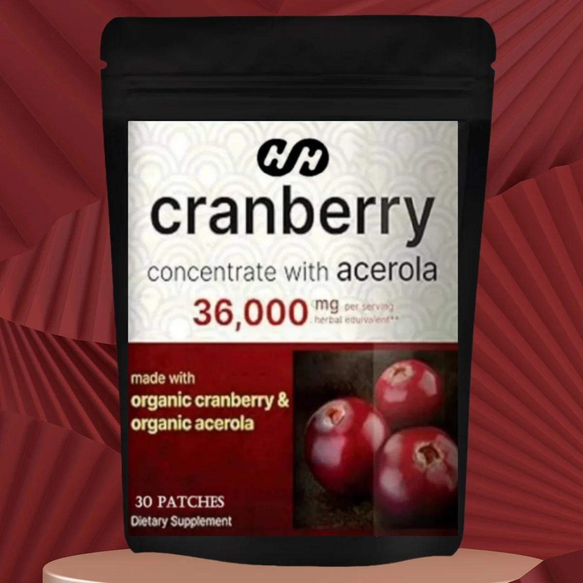 

Трансмические пластыри из цельных фруктов и клюквы плюс одуванчик и УВА Ursi — UTI поддерживает очищение и травление мочеиспускания, здоровье, 30 пластырей