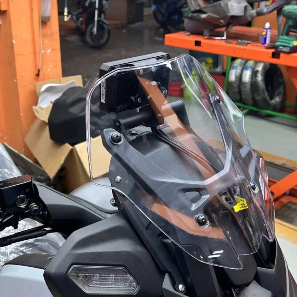 

Motorcycle Modified Parts Mobile Phone Navigation Bracket For Yamaha XMAX 125 250 300 300 Tech Max XMAX 300 Tech Max+ 2025