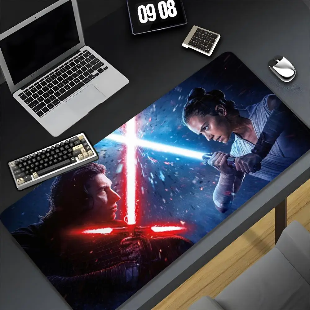 Film S-Star W-Wars Cool Mouse Pad XXL Gamer Gaming PC Computer Otaku Locking Edge DIY Customized Photo Laptop Notebook Desk Mat