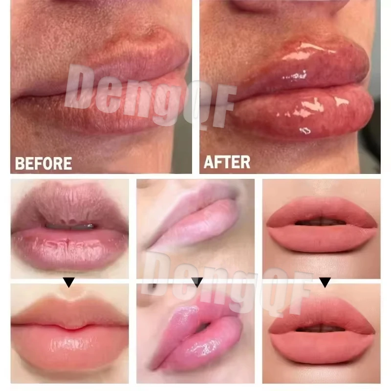 إثراء الشفاه زيت طبيعي طويل الأمد ترطيب طبطب طبطب حقن الشفاه يزيد ولامع الشفاه مثير ماكياج الجمال