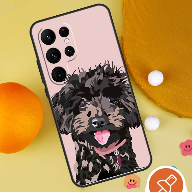 Poodle Dog Funda For Samsung Galaxy S20 FE Note20 Ultra S8 S9 S10 Note 10 Plus S21 S22 S23 Ultra Case