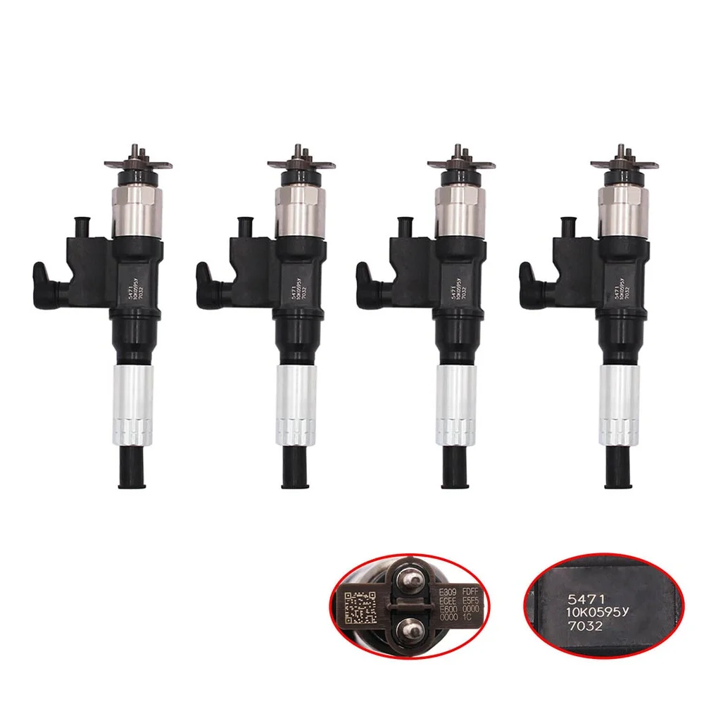 

095000-5471 095000-8901 973297035 086547479165 4Pcs Fuel Injector Nozzles for Denso 2001-2007 Isuzu NPR NPR-HD 4HK1 DE5471 5.2L