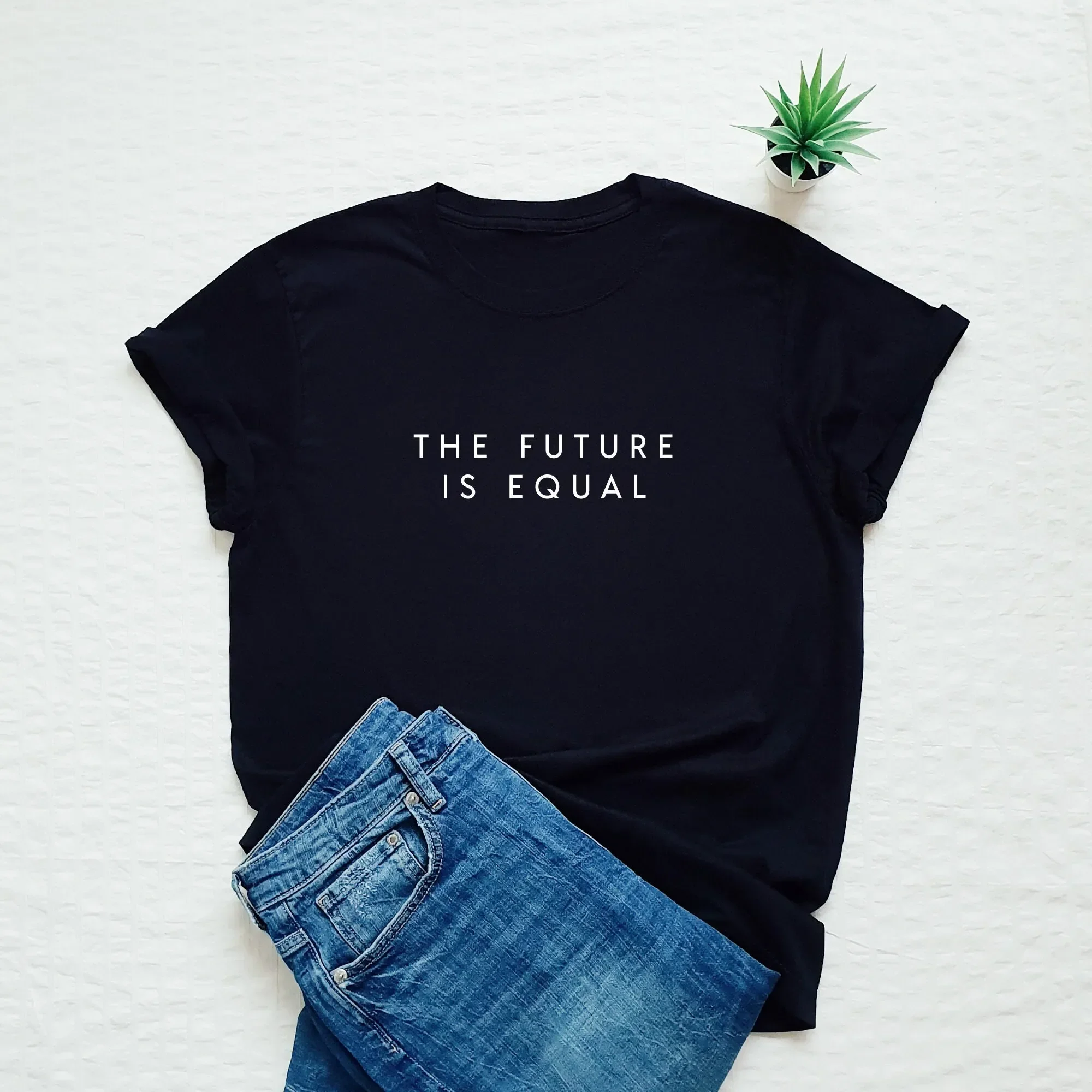 The future is equal shirt equality T rights tee female feminist human