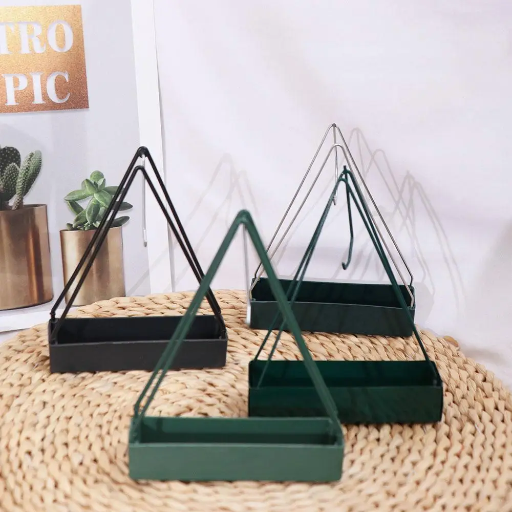 Modern Mosquito Coil Holder Creative Vertical Coil Incense Burner Frame Triangle Portable Incense Holders Patio