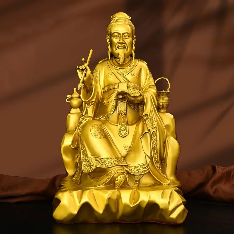 

Pure Copper Bronze Statue of Medicine King Sun Simiao