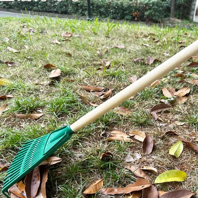 

Leaf Rake Portable Hand Cultivator Farm Tools Rakes Leaves Loosening 4 Tines Rakes For Lawn Leaf Lawn Leveling Rake Yard Tool