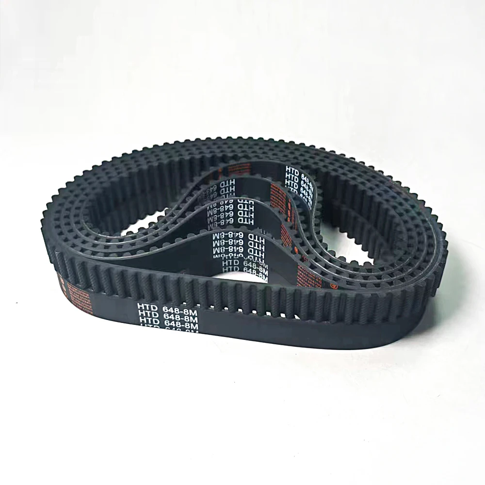 HTD 8M 592/600/608/616/624/632/640/648/656/664mm Timing Belt Width 10~40mm Pitch 8mm Rubber 8M Synchronous Closed loop belt