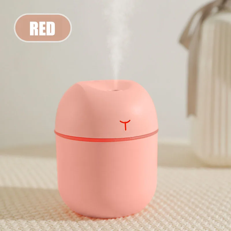 USB Powered Silent Mini Desktop Humidifier Aromatic Health Therapy with Cool Cold Mist Diffuser for Home Car Humidity Control