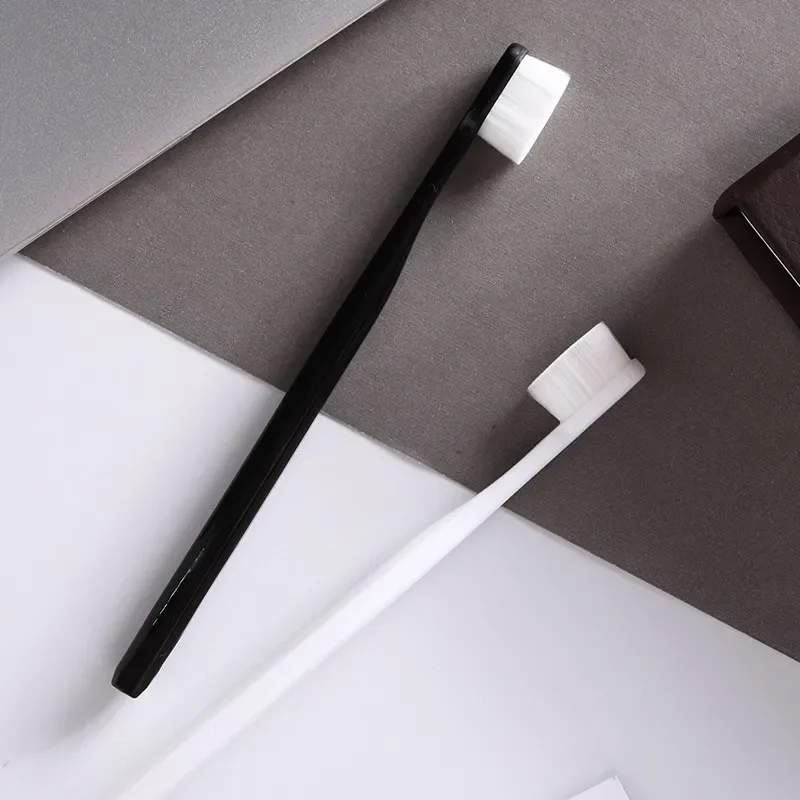 رقيقة جدا فرشاة أسنان فائقة النعومة المحمولة صديقة للبيئة السفر في الهواء الطلق استخدام فرشاة العناية بالأسنان تنظيف الفم أدوات العناية بالفم