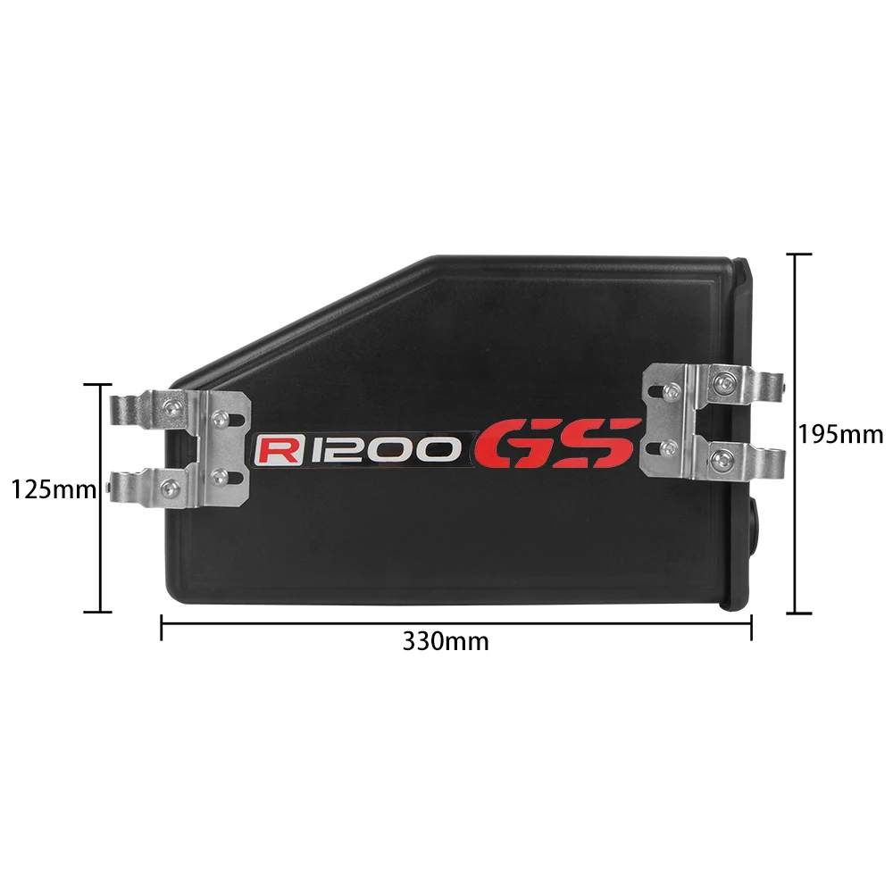 For BMW R1200GS LC ADV Adventure R1250GS Decorative Plastic Box Toolbox 4.2L Tool Box Left Side Bracket For GS1250 GS1200 R 1200