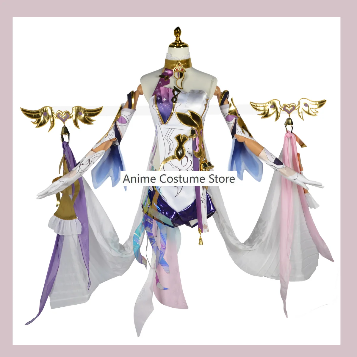 Anime Game Honkai Impact 3 Elysia Cosplay Costume Herrscher Of Human Ego parrucca tute stivali donna Sexy Halloween Suit