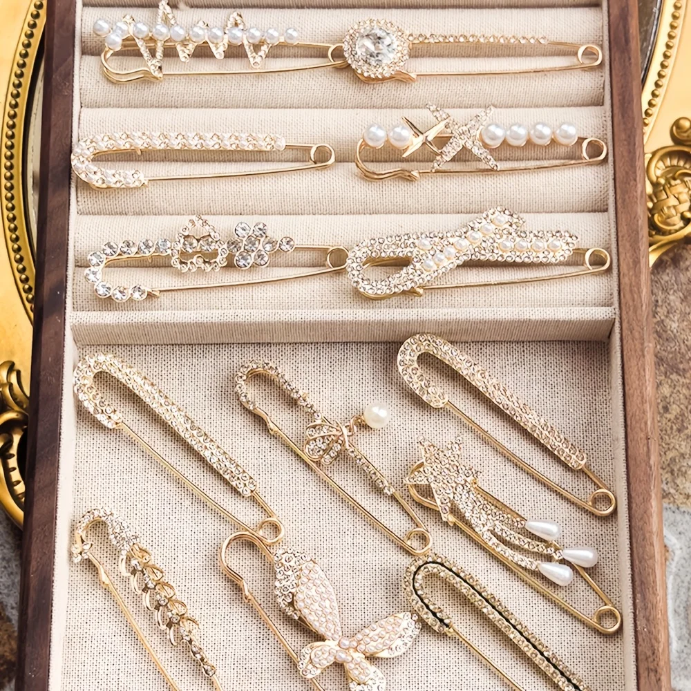 10-Piece Brooch Accessories Set description 1