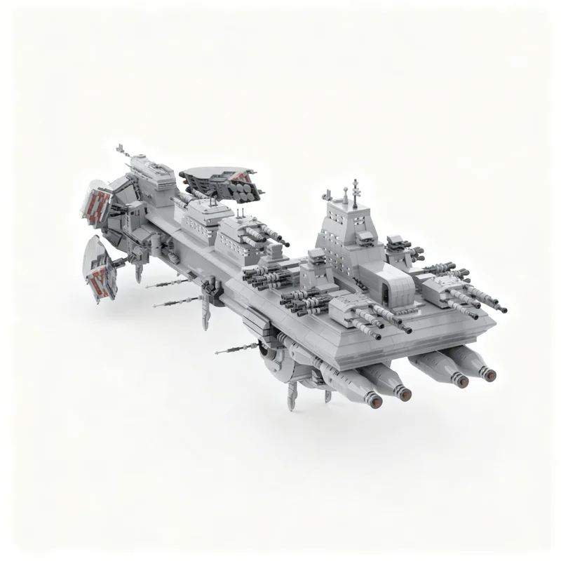 6013pcs MOC Scarran Dreadnought Space Model Building Blocks Christmas Gift Birthday DIY Education Brick Assemble Collection