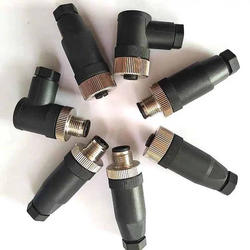 Instrument M12 connector 458p connecting wire of 458p encoder plug can replace phoenix contact