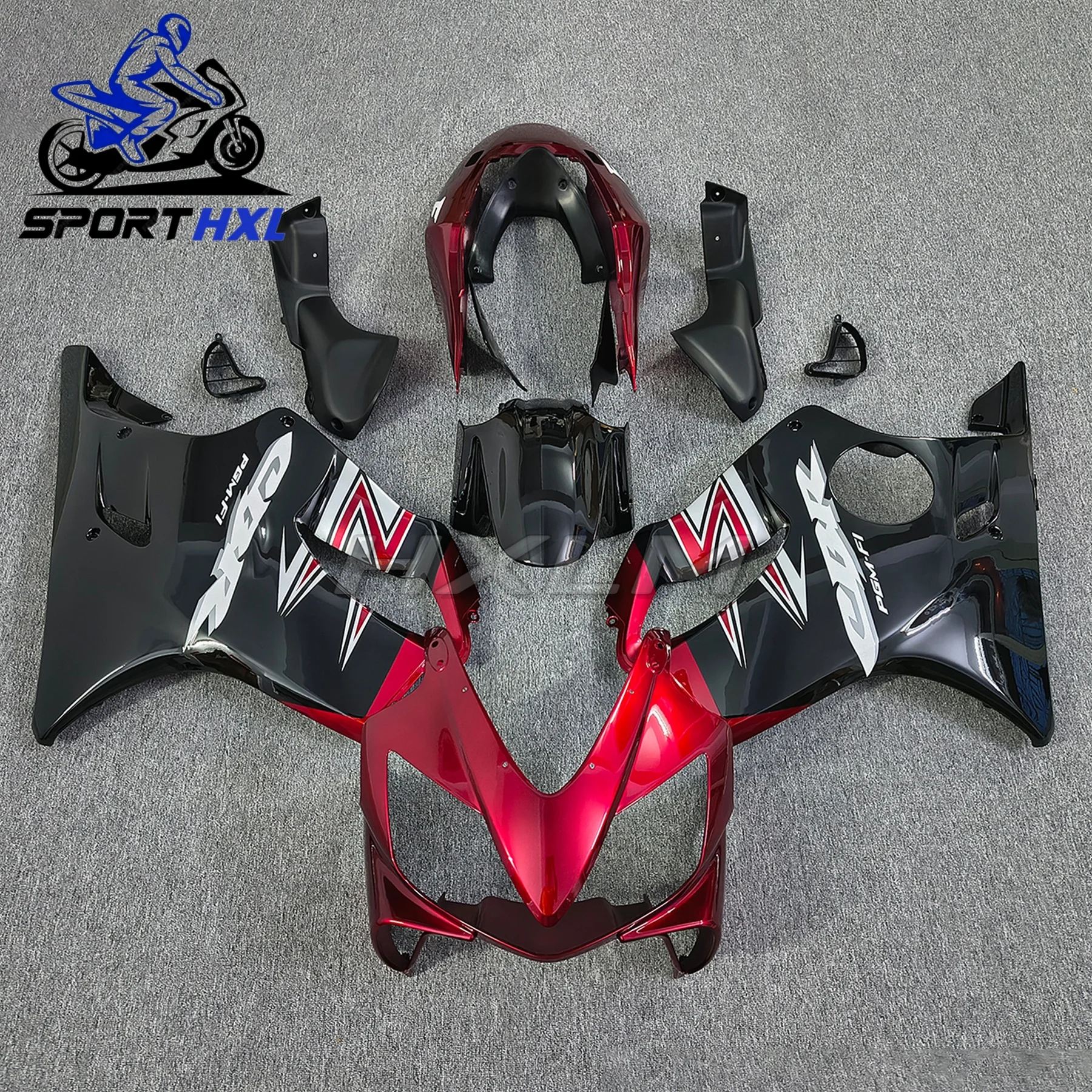 Factory Direct motorcycle Bodywork Set is applicable F4I 04 05 06 07 fairing orange white gray black Fits CBR600F CBR600 2004 20