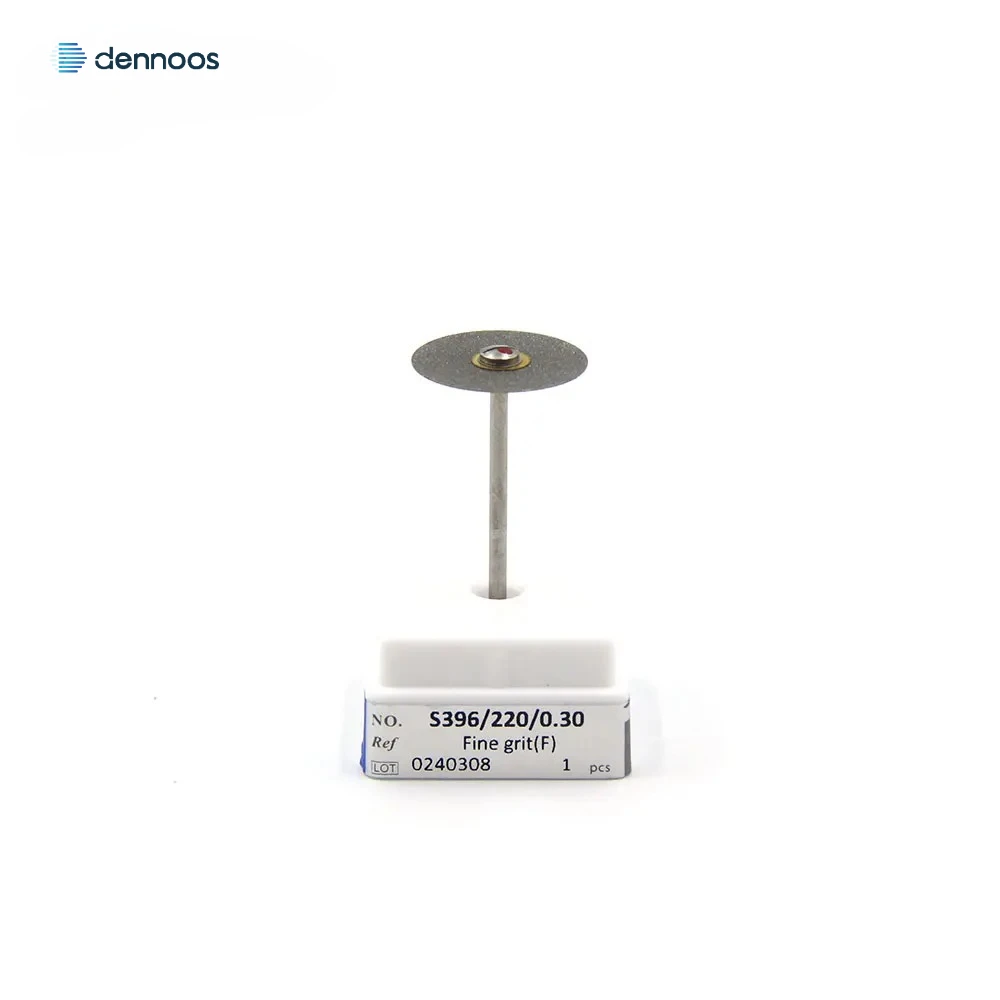 Dennoos 1pcs Dental Lab Sintered Diamond Disc 70um/60um/40um for Grinding of sintered Zirconia HP 2.35mm Cutting Disc Tools - view 4