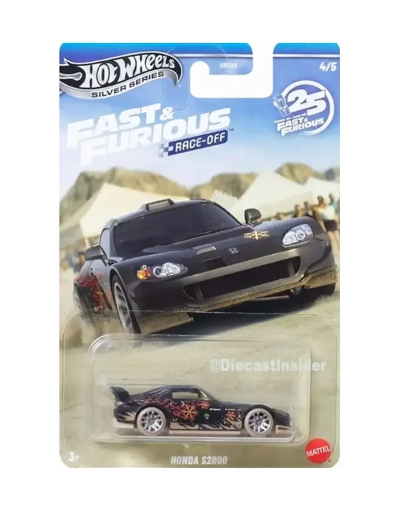 Hot Wheels Fast & Furious 1:64 Diecast Alloy Toy Car HNR88-P MAZDARX-7JETTA MK3 Car Culture Collectible Gift for Toy Collectors view 6