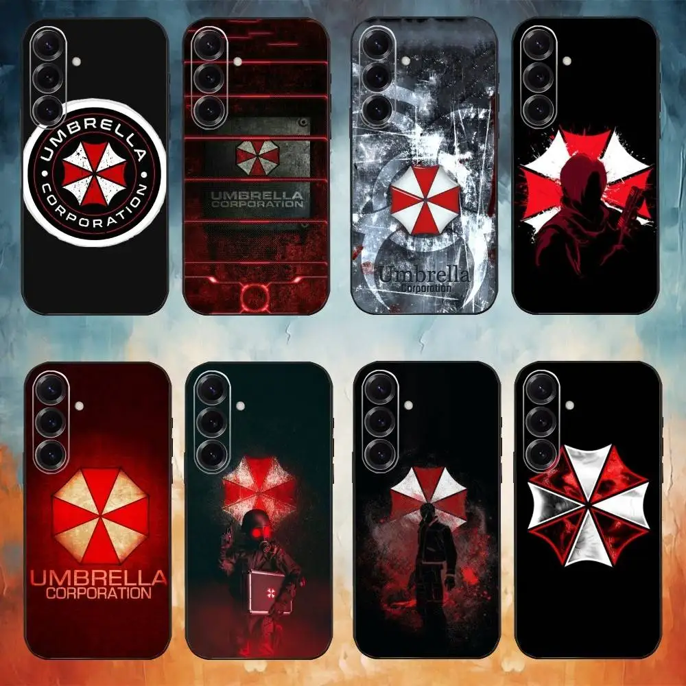 

Umbrella Corporation Phone Case For Samsung Galaxy A73,A72,A71,A70,A53,A52,A51,Others Soft Black Cover