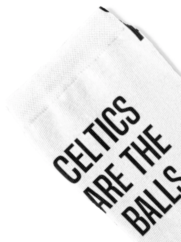 celtics are the balls Socks ankle luxe cotton cartoon Socks For Women Men's