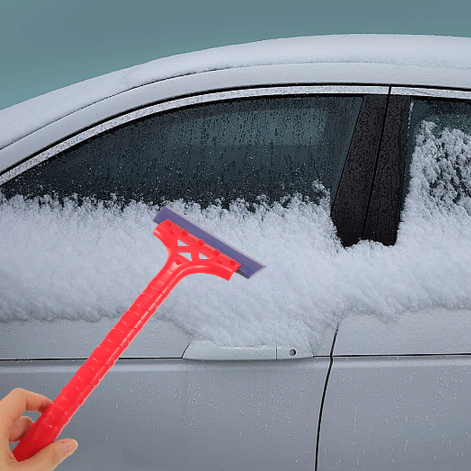 2 Pcs Ice Scraper Snow for Beach Deicer 3200X1160X100CM Scoop Car Emergency Driveway Camping